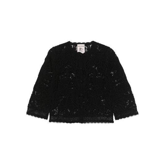 Semicouture Sweaters Black Topwear Semicouture Black