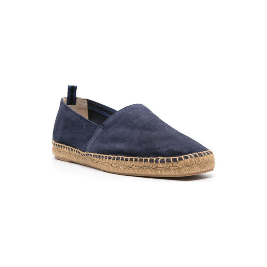 Castaner Suede Men Flat shoes Blue Espadrilles Castaner Dark Slate Gray