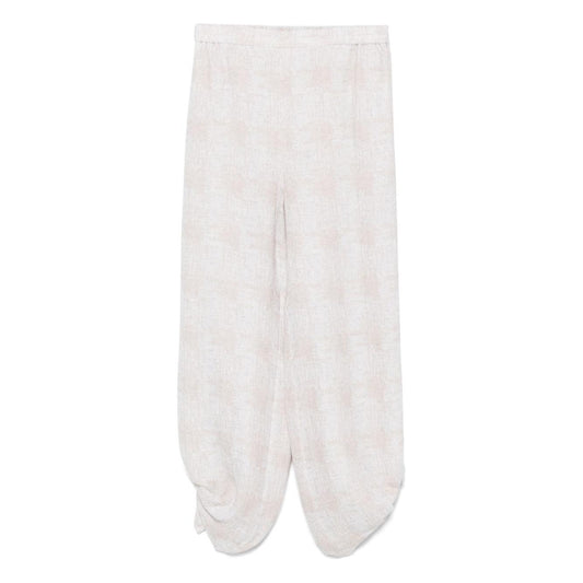 Emporio Armani Linen trousers Trousers Emporio Armani Antique White