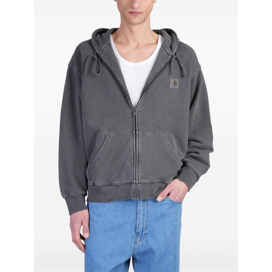 CARHARTT WIP MAIN Sweaters Grey Topwear Carhartt Wip Main White Smoke