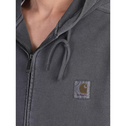 CARHARTT WIP MAIN Sweaters Grey Topwear Carhartt Wip Main Dark Slate Gray