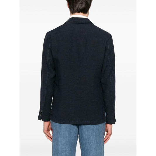 Boglioli Jackets Blue Jackets Boglioli Black