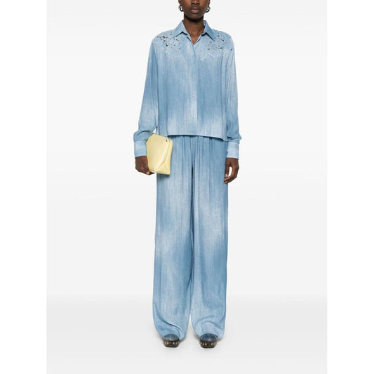 Ermanno Scervino Trousers Clear Blue