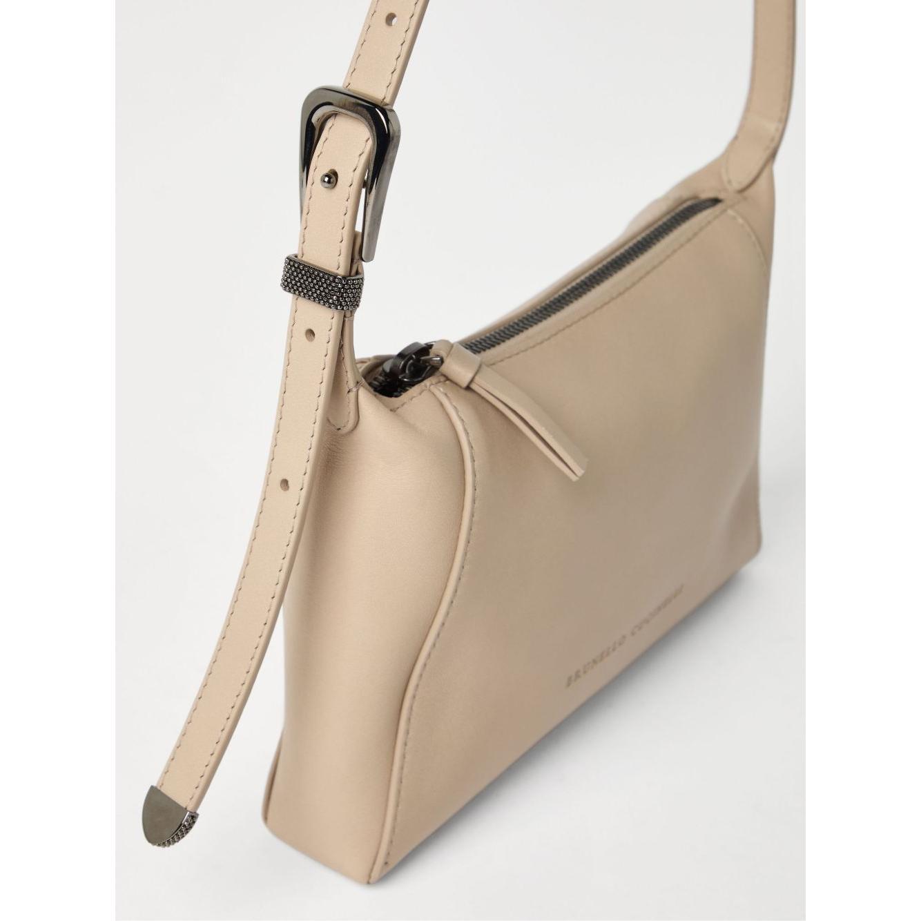 Brunello Cucinelli BC Duo leather shoulder bag
