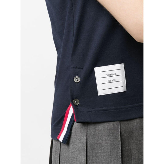 Thom Browne T-shirts and Polos Blue FJS075A00042415-AI25