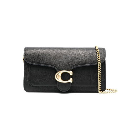 Coach Tabby chain leather clutch