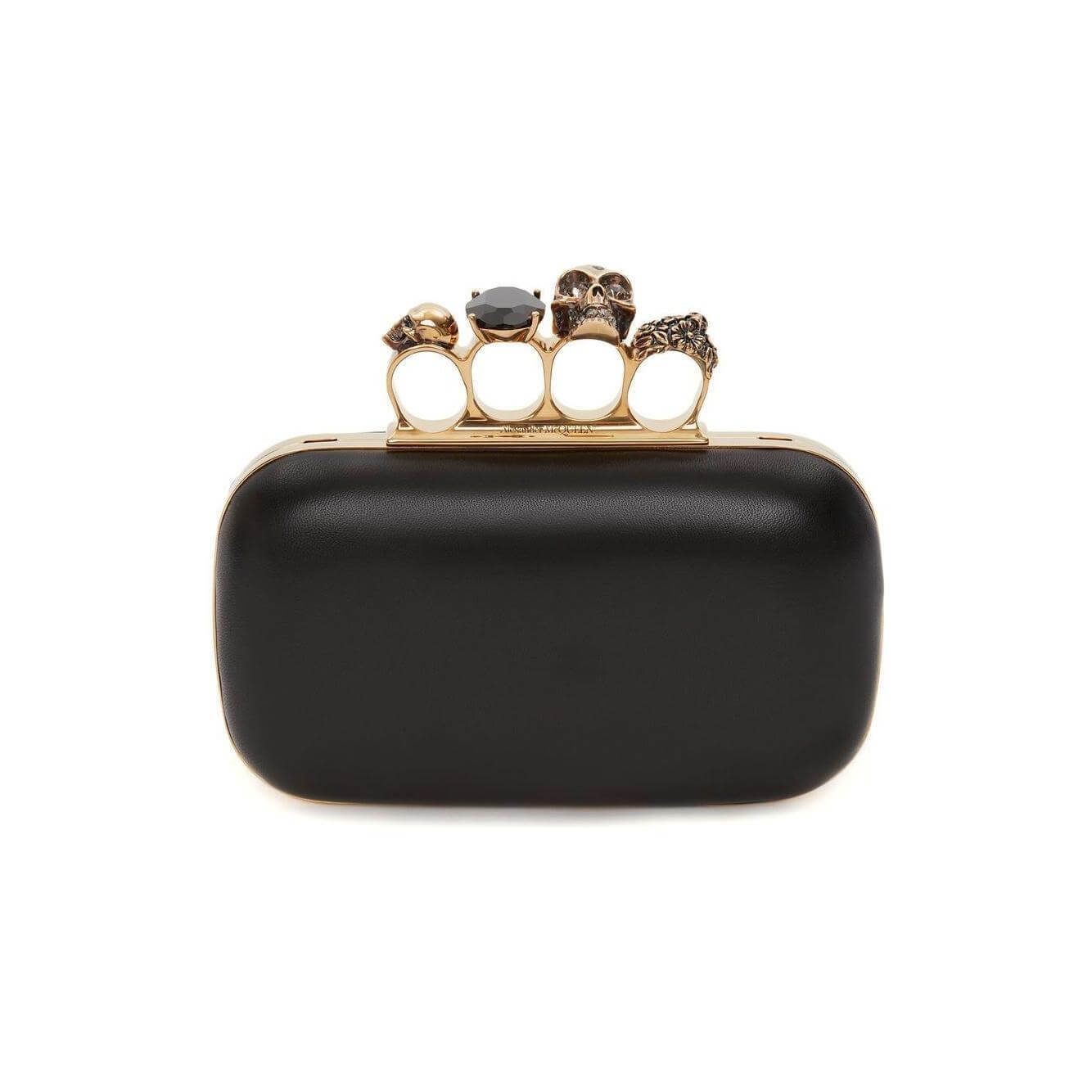 Alexander McQueen Knuckle chain clutch 6762561AAJD1000-AI25