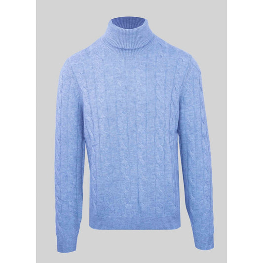 Malo Optimum Sweaters Sweaters Malo Optimum Light Steel Blue