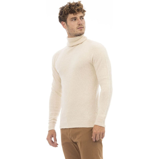 Alpha Studio Sweaters Sweaters Alpha Studio Light Gray