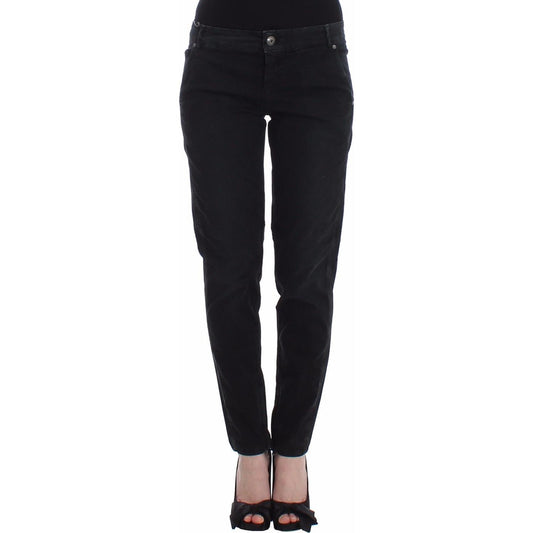 Ermanno Scervino Blue Slim Jeans Denim Pants Skinny Leg Straight
