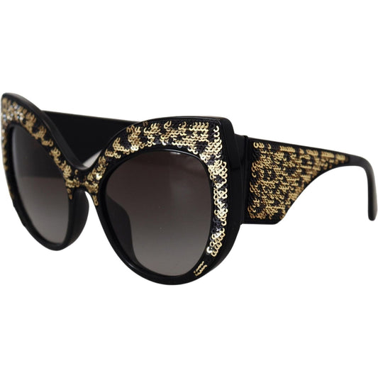 Dolce & Gabbana Butterfly Polarized Sequin Sunglasses Dolce & Gabbana Dark Slate Gray