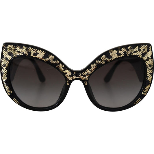 Dolce & Gabbana Butterfly Polarized Sequin Sunglasses Dolce & Gabbana Dark Slate Gray