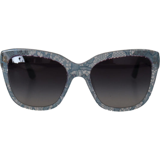 Dolce & Gabbana Elegant Sicilian Lace-Infused Women's Sunglasses Dolce & Gabbana Dark Slate Gray