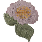 Dolce & Gabbana Purple Floral Gold Tone Brass Women Brooch SMY101435