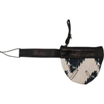Costume National Chic White Leather Coin Purse with Strap Costume National Gray