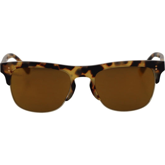 Dolce & Gabbana Chic Acetate Designer Sunglasses Dolce & Gabbana Saddle Brown