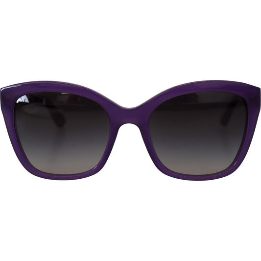 Dolce & Gabbana Elegant Purple Gradient Lens Sunglasses Dolce & Gabbana Dark Slate Gray