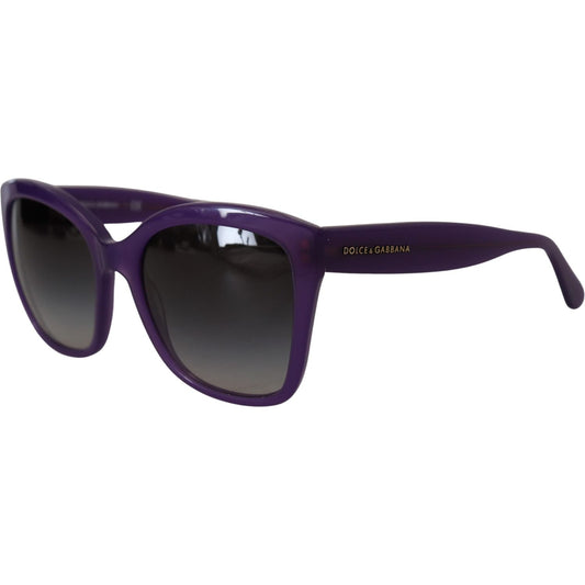 Dolce & Gabbana Elegant Purple Gradient Lens Sunglasses Dolce & Gabbana Dark Slate Gray