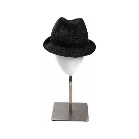 BYBLOS Black Wool Women Hat BYBLOS Light Gray