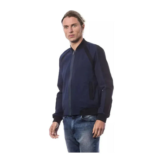 Verri Blue Viscose Men Sweater Verri Dark Slate Gray