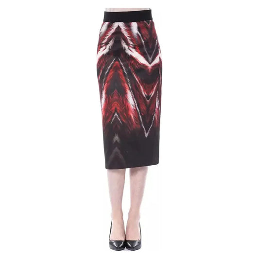 BYBLOS Multicolor Polyester Women's Skirt WOMAN SKIRTS BYBLOS Dark Slate Gray
