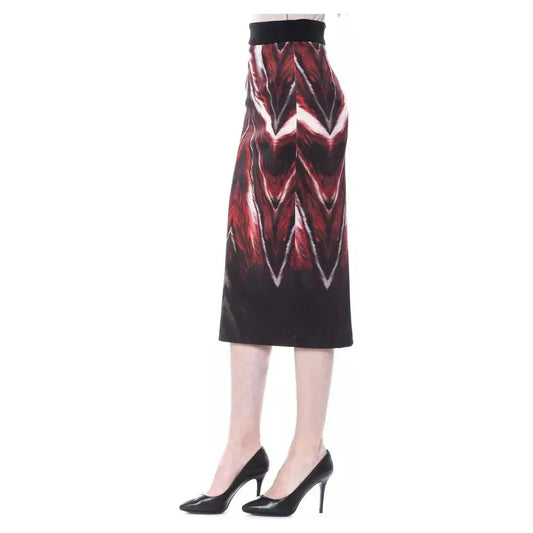 BYBLOS Multicolor Polyester Women's Skirt WOMAN SKIRTS BYBLOS Light Gray