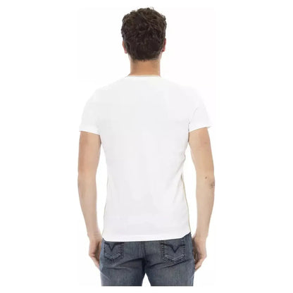 Trussardi Action White Cotton Men's T-Shirt