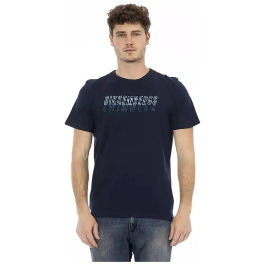 Bikkembergs Army Cotton Men T-Shirt Bikkembergs Tan
