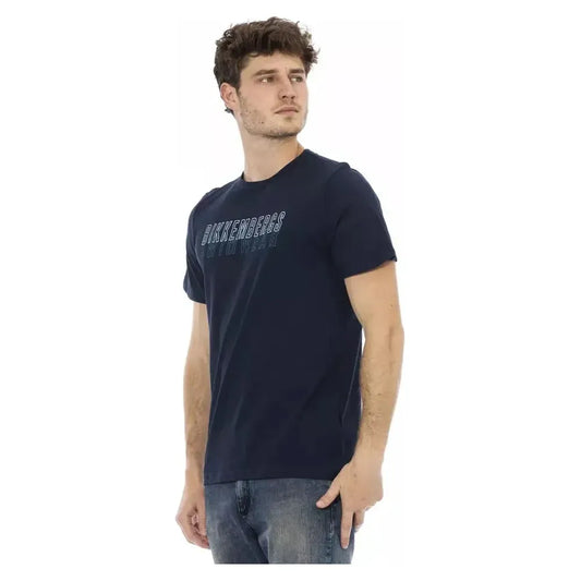 Bikkembergs Army Cotton Men T-Shirt Bikkembergs Tan