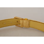 Dolce & Gabbana Elegant Velvet Designer Gold-Buckled Belt Dolce & Gabbana Dark Gray