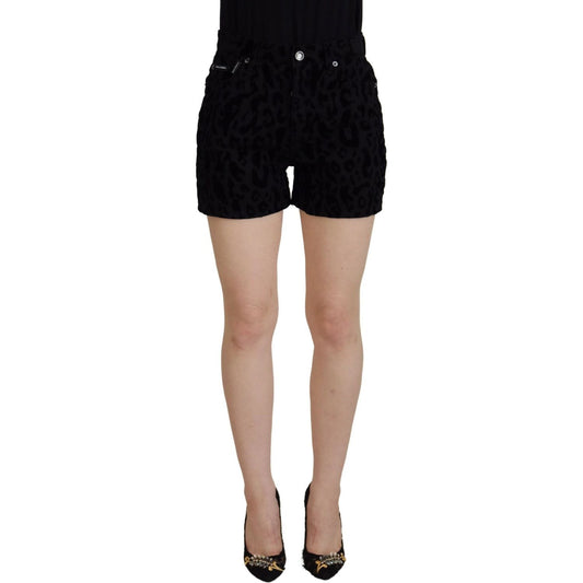Dolce & Gabbana Chic Mid Waist Hot Pants Shorts Dolce & Gabbana Rosy Brown
