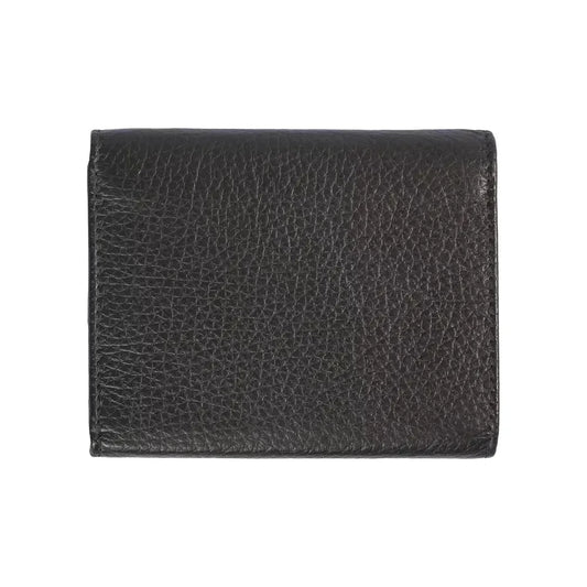 Trussardi Elegant Black Leather Women's Wallet Trussardi