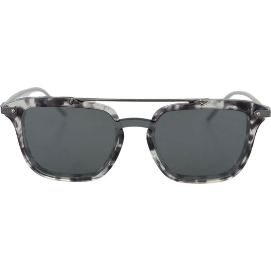 Dolce & Gabbana Stunning Grey Acetate Sunglasses Dolce & Gabbana Dim Gray