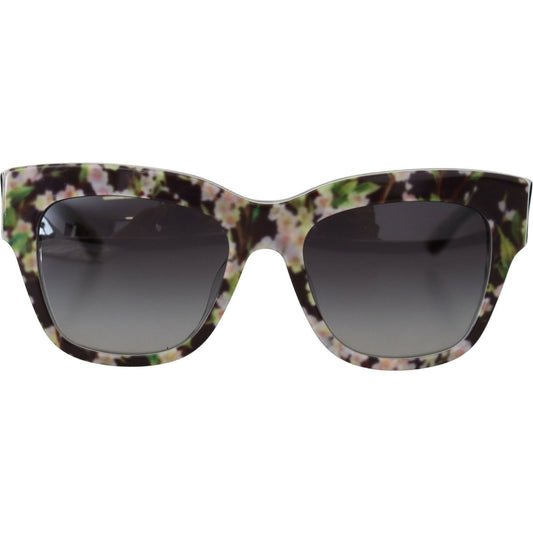 Dolce & Gabbana Elegant Black Multicolor Gradient Sunglasses Dolce & Gabbana Dark Slate Gray