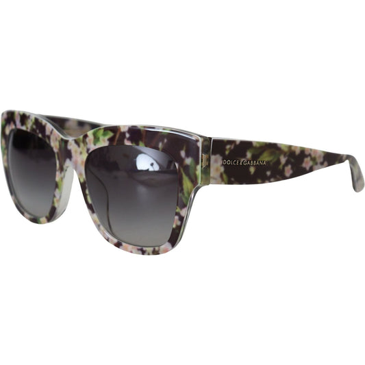 Dolce & Gabbana Elegant Black Multicolor Gradient Sunglasses Dolce & Gabbana Dark Slate Gray