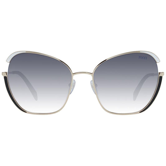Emilio Pucci Gold Women Sunglasses Emilio Pucci Gray