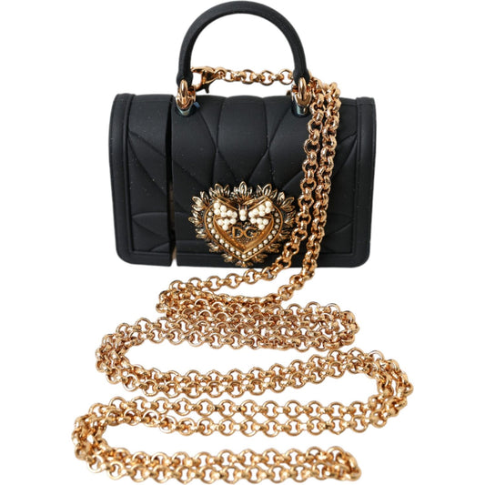 Dolce & Gabbana Exquisite Quilted AirPods Case with Chain Strap Dolce & Gabbana Rosy Brown