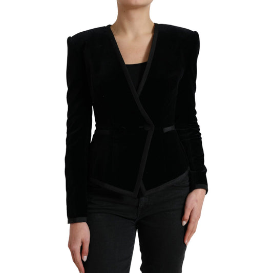Dolce & Gabbana Elegant Double Breasted Cotton-Silk Blazer Dolce & Gabbana Rosy Brown