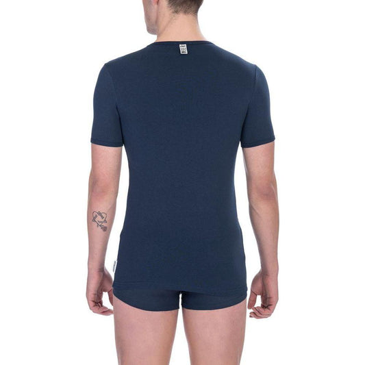 Bikkembergs Army Cotton Men T-Shirt Bikkembergs Rosy Brown