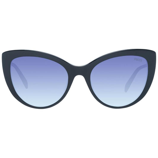 Emilio Pucci Black Women Sunglasses Emilio Pucci Light Steel Blue