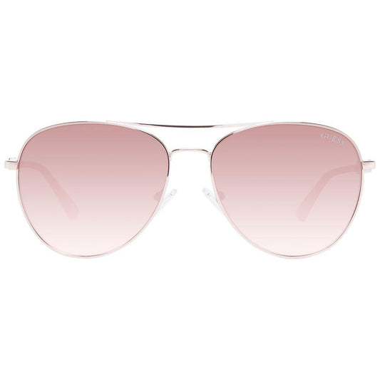 Guess Rose Gold Women Sunglasses Guess Light Gray