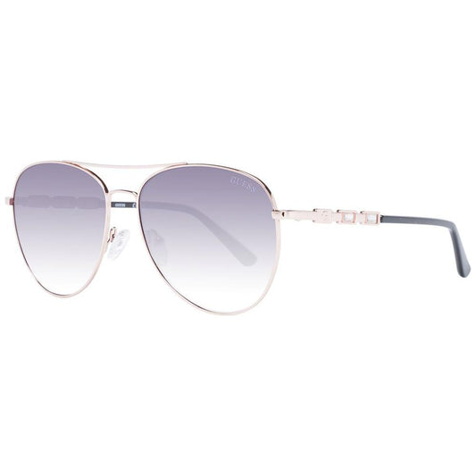 Guess Rose Gold Women Sunglasses Guess Light Gray