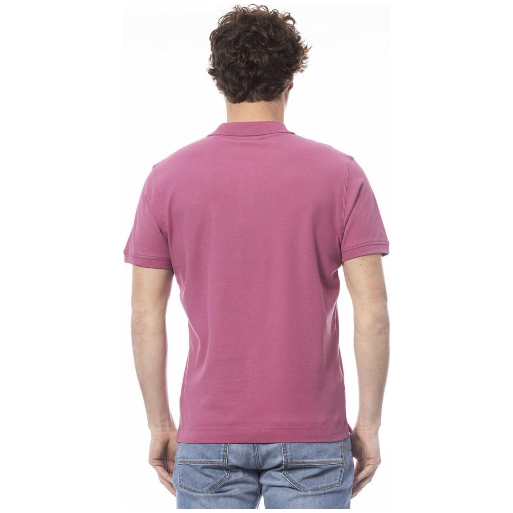Invicta Purple Cotton Men Polo Shirt IN-24053-S