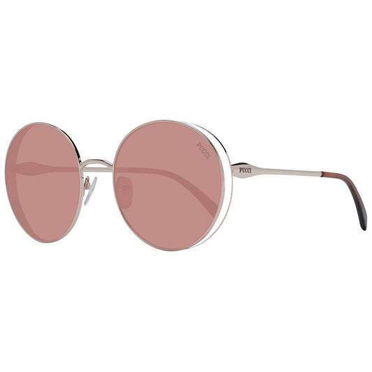 Emilio Pucci Rose Gold Women Sunglasses Emilio Pucci Rosy Brown