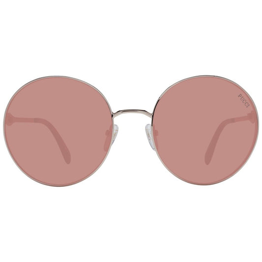 Emilio Pucci Rose Gold Women Sunglasses Emilio Pucci Rosy Brown
