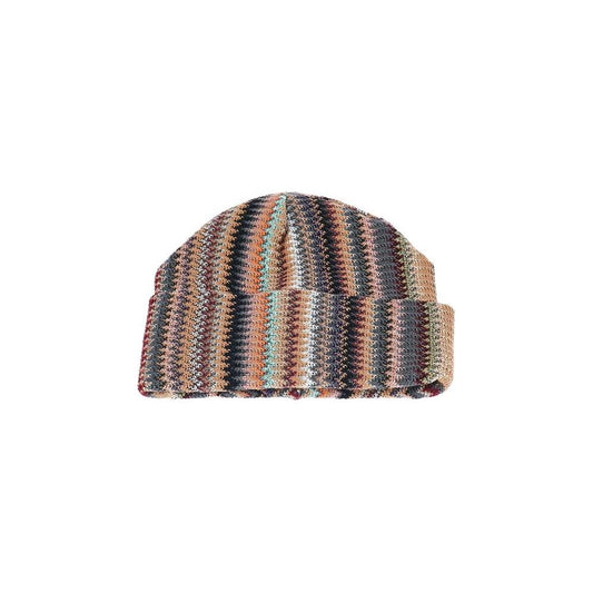 Missoni Multicolor Wool Women Hat Missoni Dim Gray