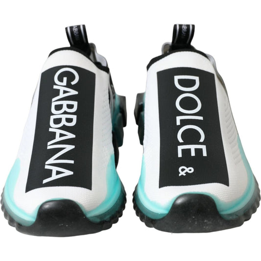 Dolce & Gabbana Elegant Sorrento Sneakers in Light Blue Dolce & Gabbana Lavender
