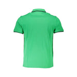 Harmont & Blaine Chic Green Cotton Polo with Contrast Detailing HA&A-28079-XL-FBB-233