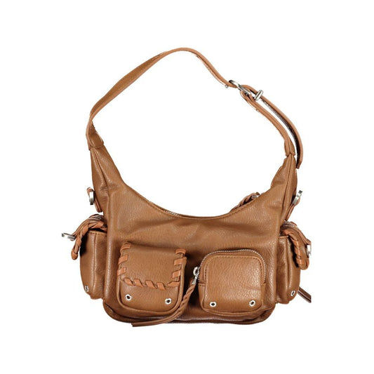 Desigual Brown Polyethylene Handbag Desigual Sienna