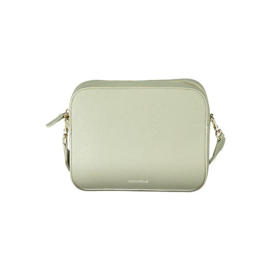 Coccinelle Green Leather Handbag Coccinelle Gray